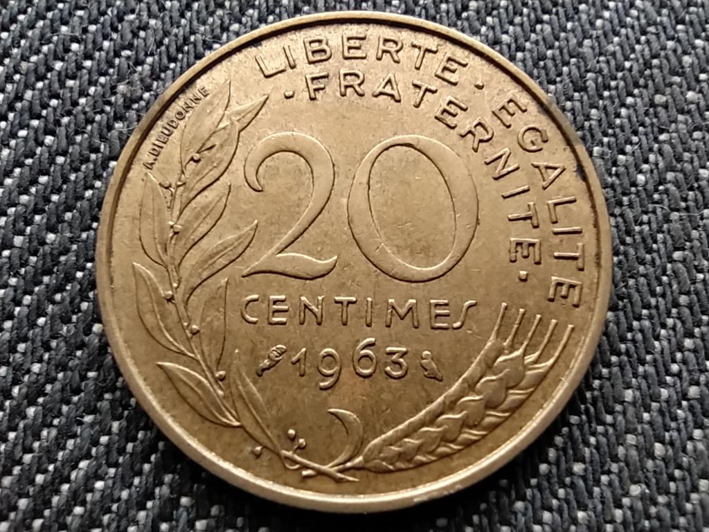 Franciaország 20 Centimes 1963