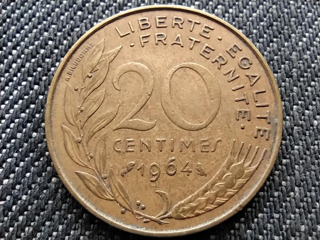 Franciaország 20 Centimes 1964