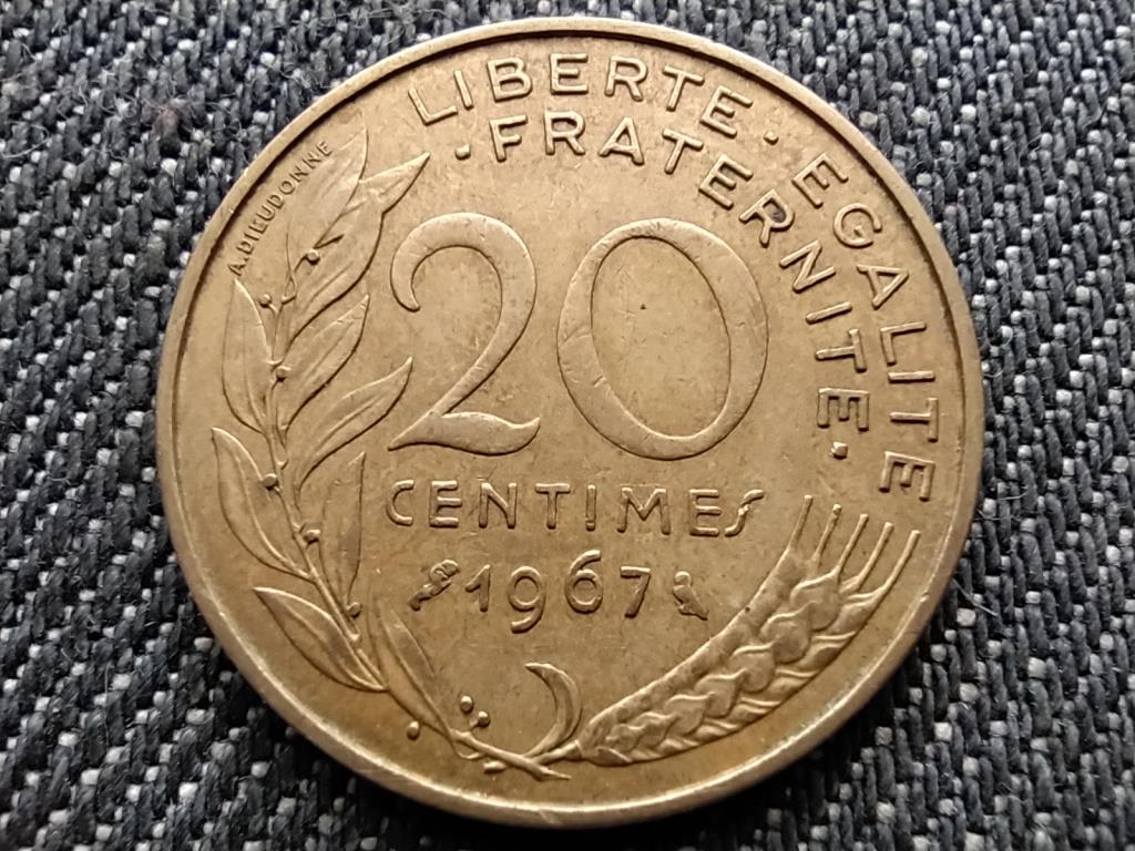 Franciaország 20 Centimes 1967