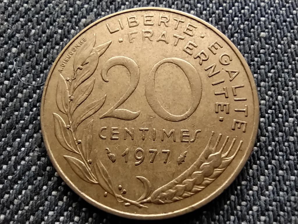 Franciaország 20 Centimes 1977