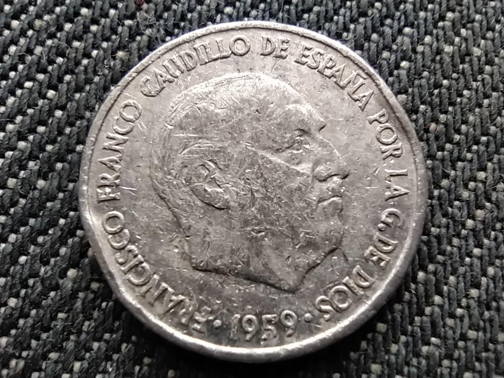 Spanyolország Francisco Franco (1936-1975) 10 Centimos 1959