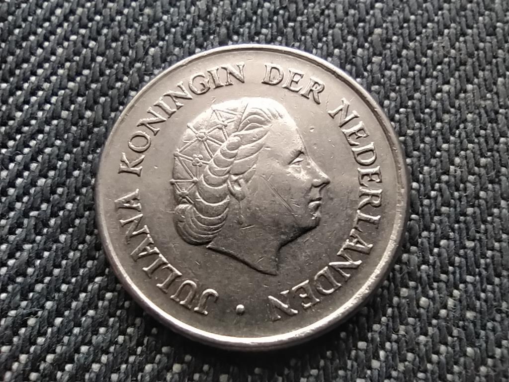 Hollandia I. Julianna (1948-1980) 25 Cent 1968