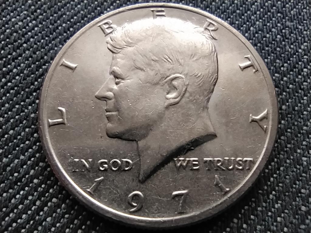 USA Kennedy half dollar 1/2 Dollár 1971