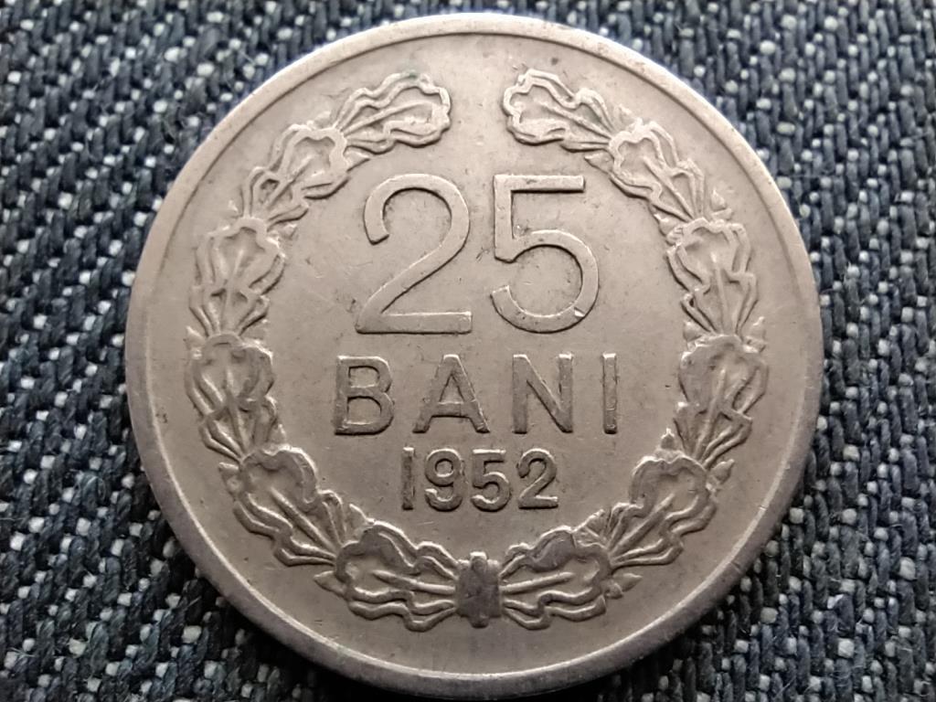 Románia Népköztársaság (1947-1965) 25 Bani 1952