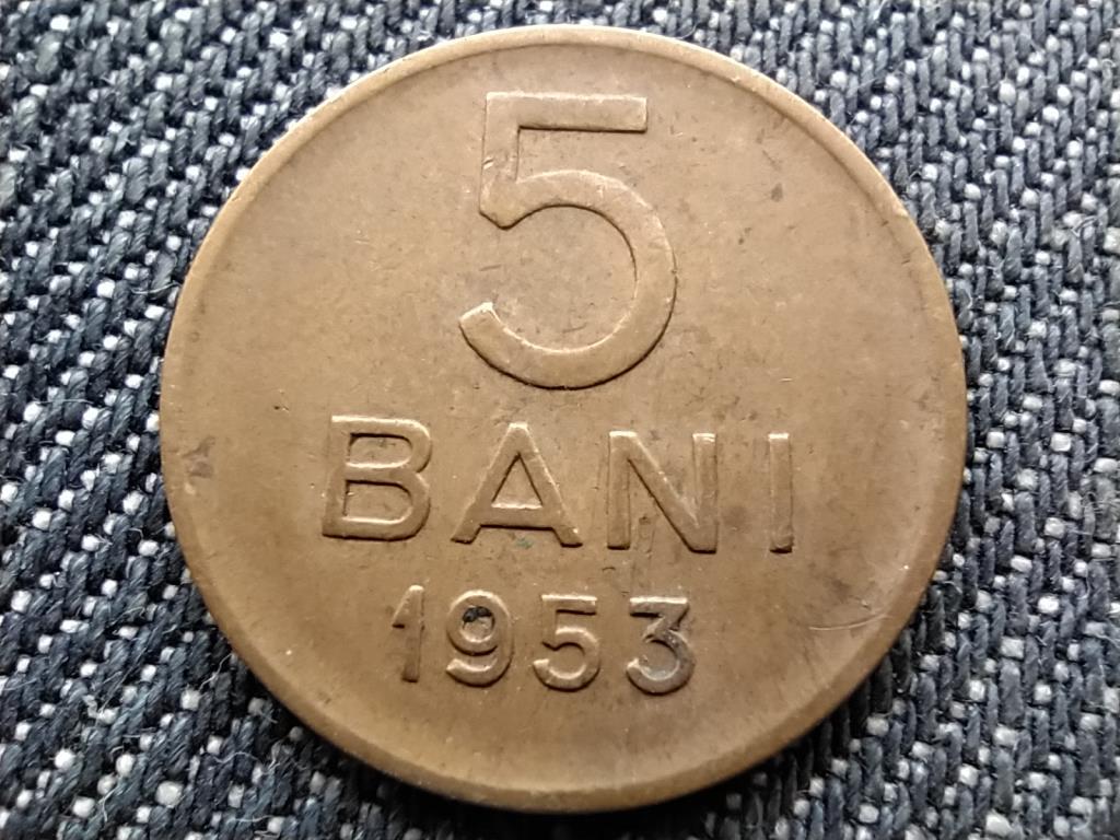 Románia Népköztársaság (1947-1965) 5 Bani 1953