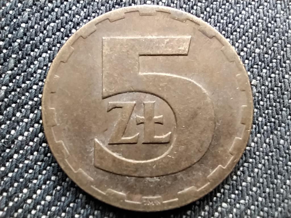 Lengyelország 5 Zloty 1975