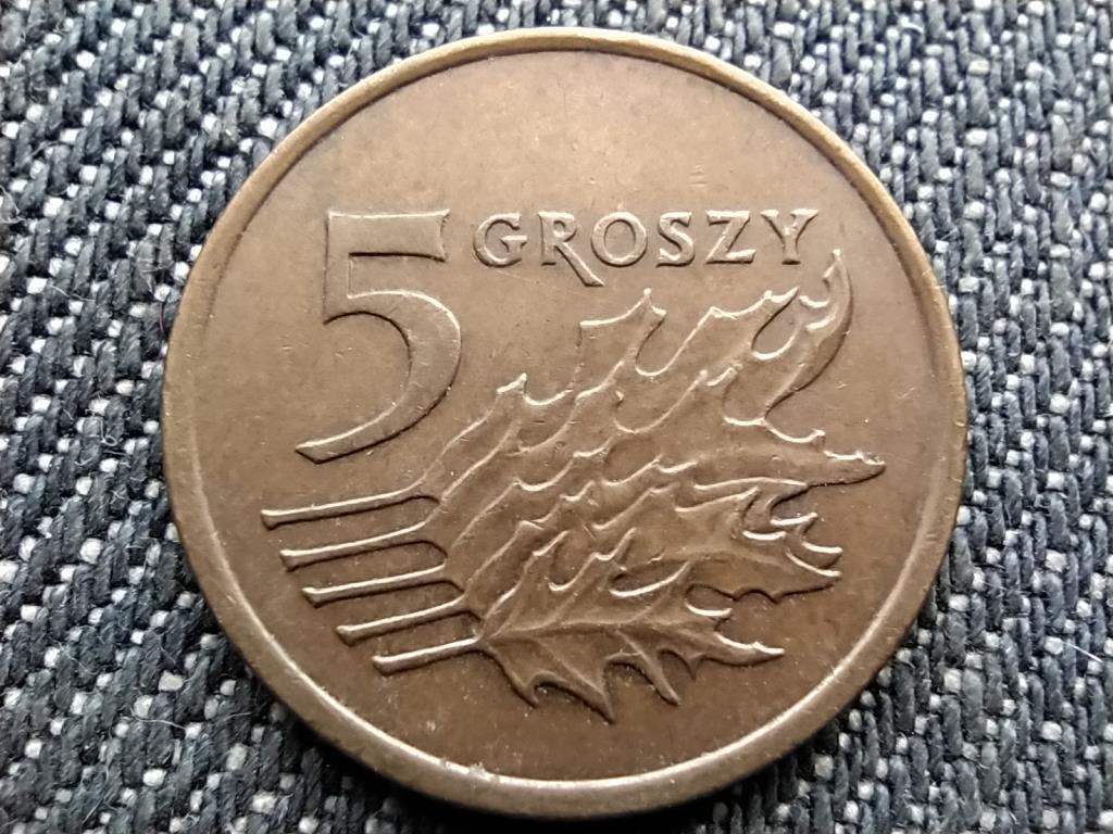 Lengyelország 5 groszy 1991 MW