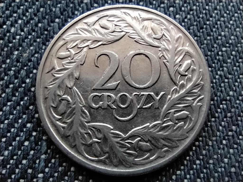 Lengyelország 20 groszy 1923 W