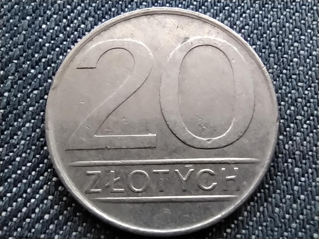 Lengyelország 20 Zloty 1985 MW