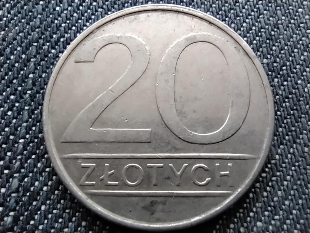 Lengyelország 20 Zloty 1986 MW