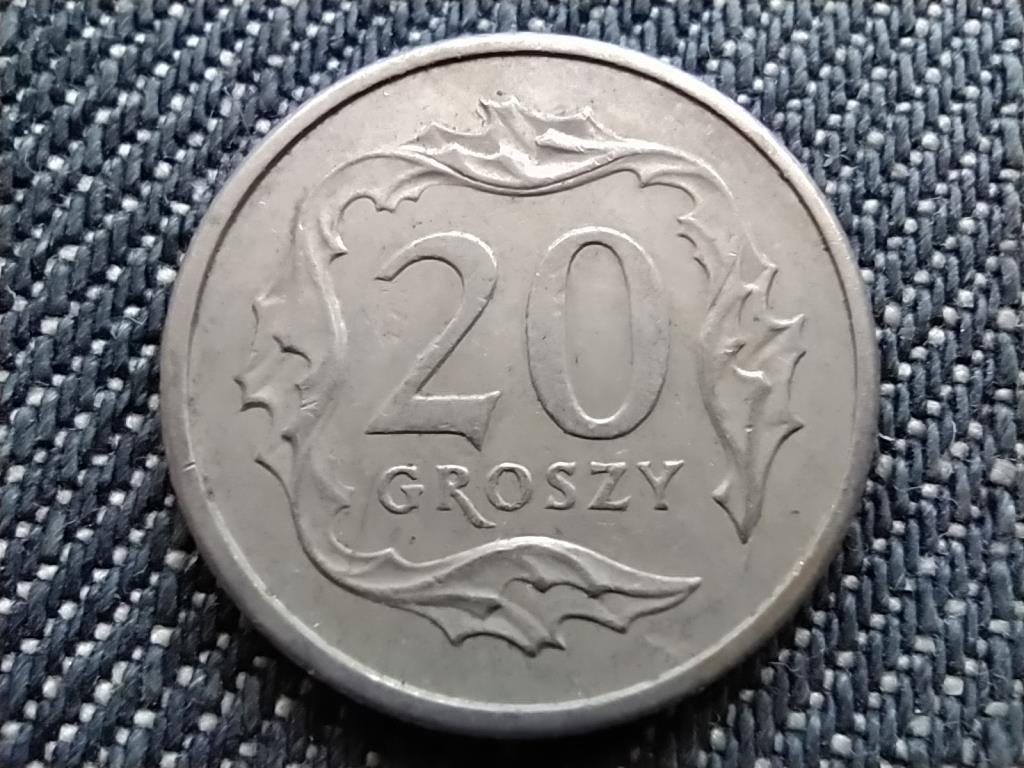 Lengyelország 20 groszy 1992 MW