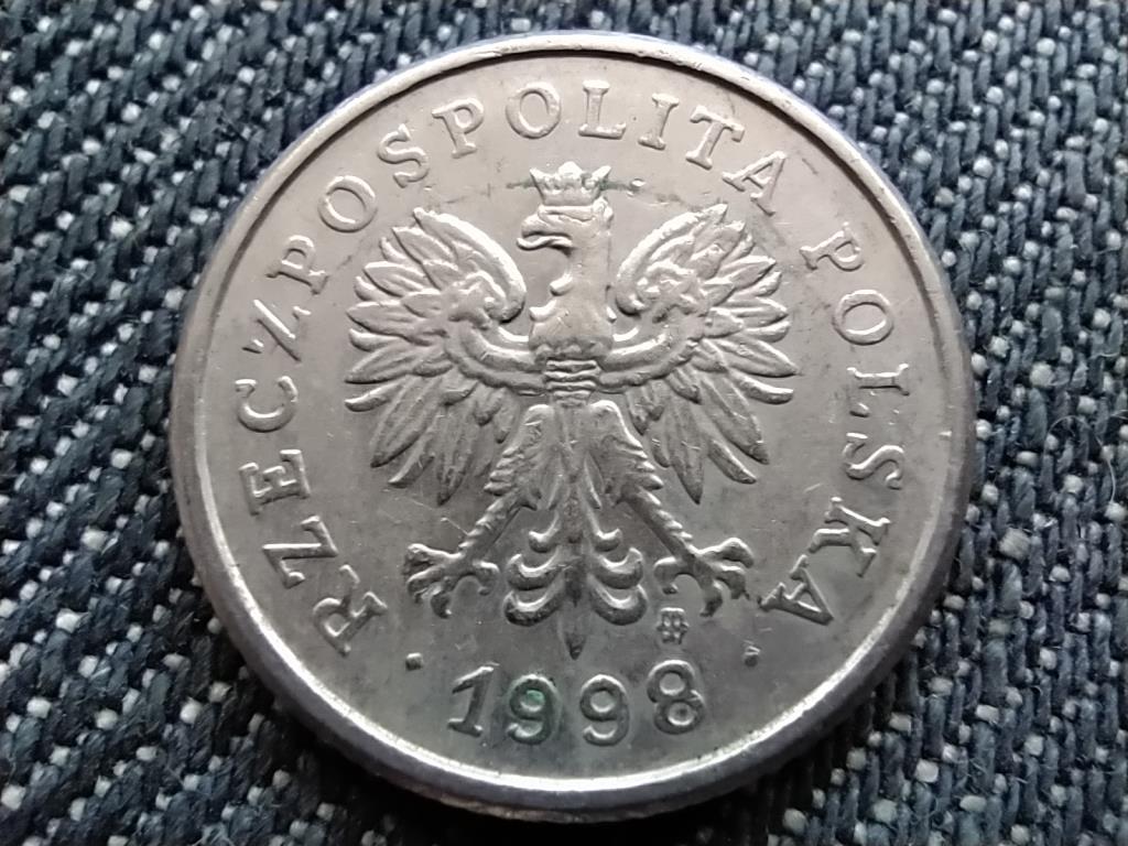 Lengyelország 20 groszy 1998 MW
