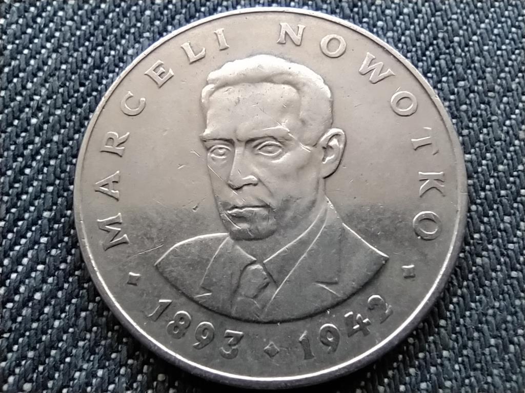 Lengyelország 20 Zloty Marceli Nowotko 1975