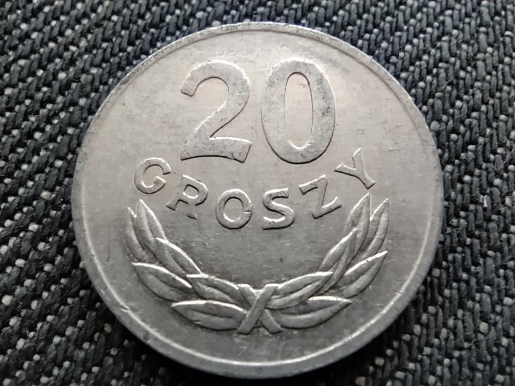 Lengyelország 20 groszy 1979 MW