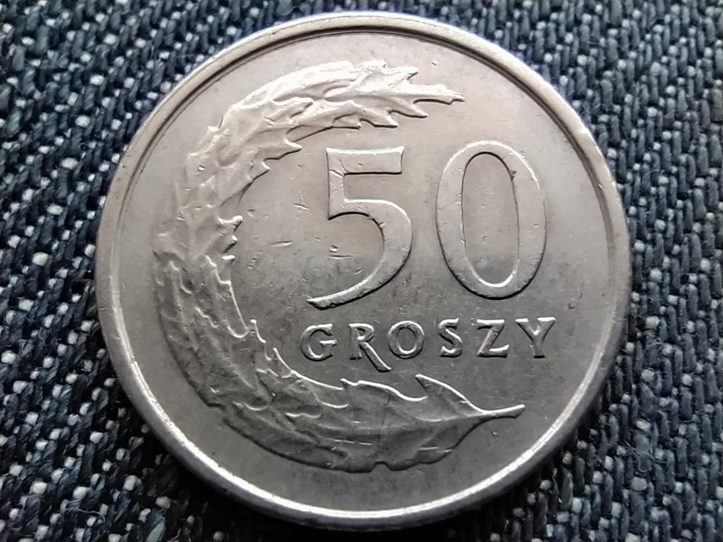 Lengyelország 50 groszy 1991 MW