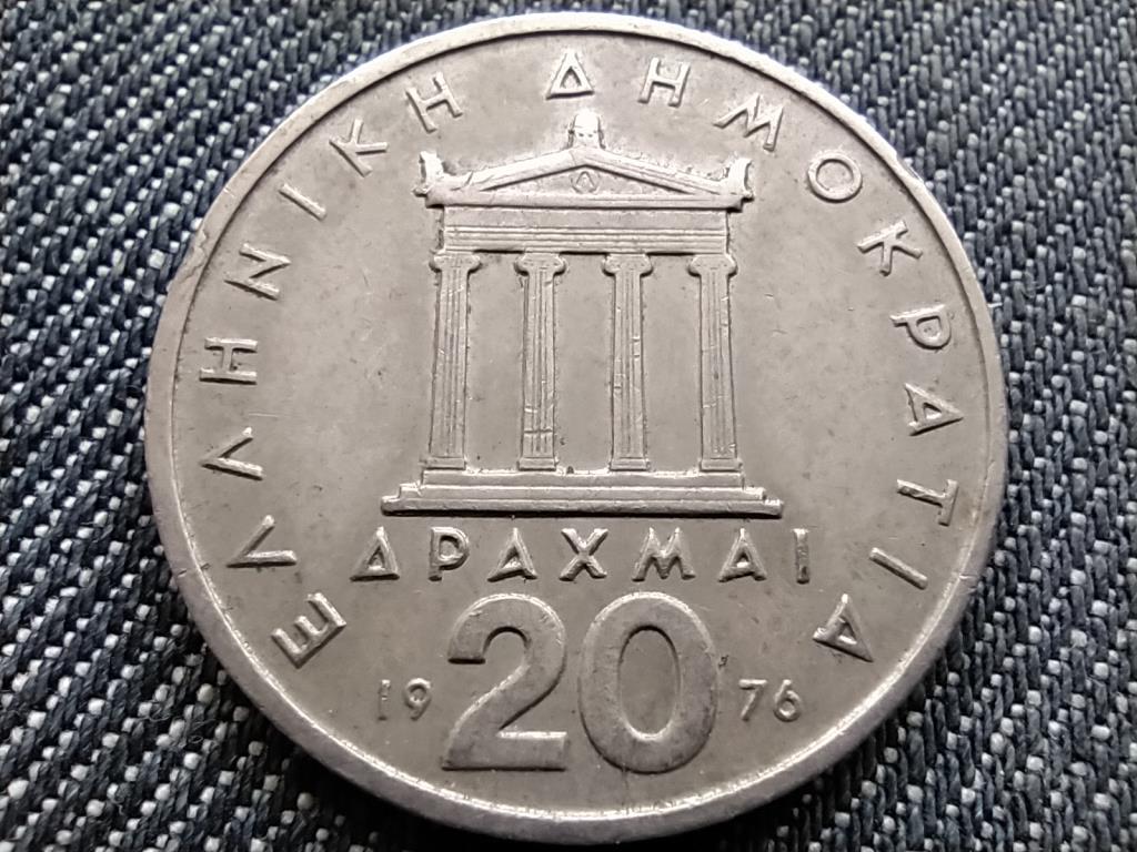 Görögország Parthenon Periklész 20 drachma 1976