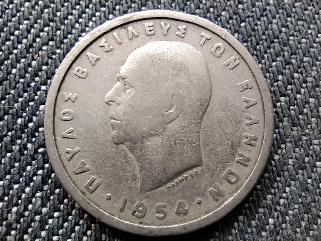 Görögország I. Pál (1947-1964) 1 drachma 1954