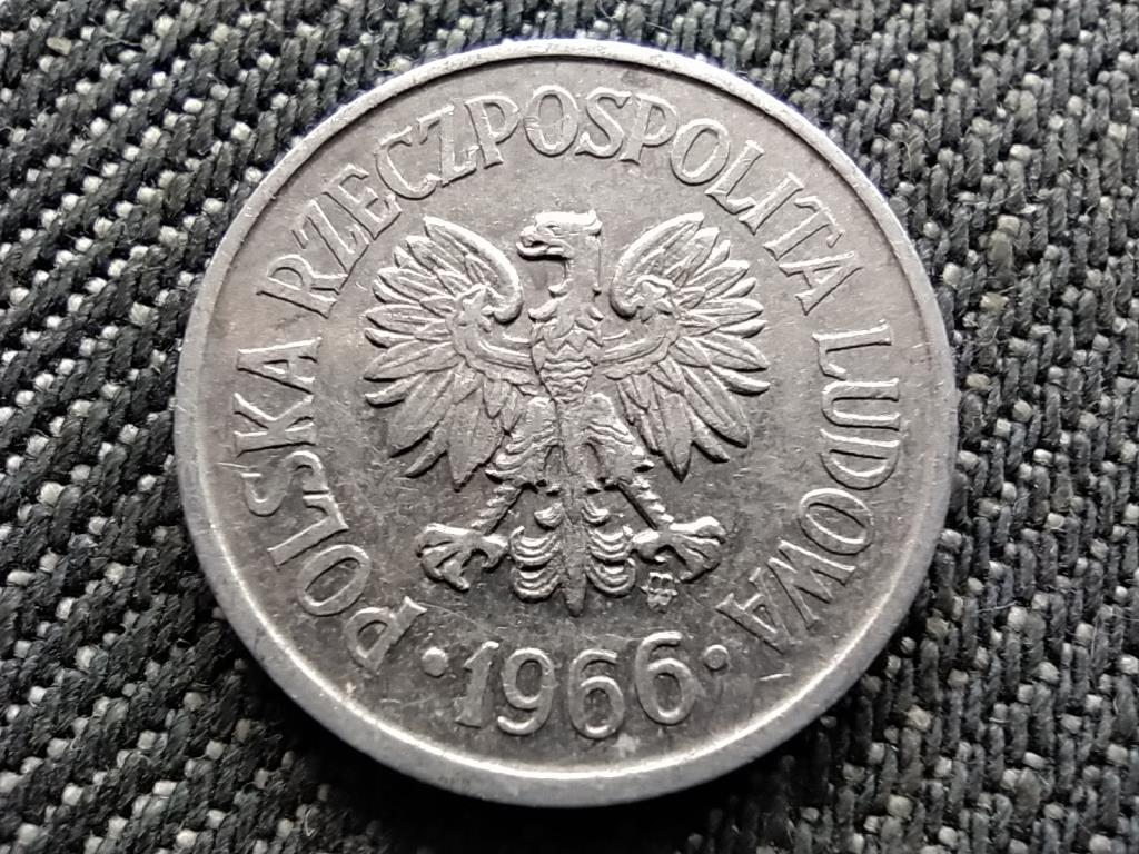 Lengyelország 10 groszy 1966 MW
