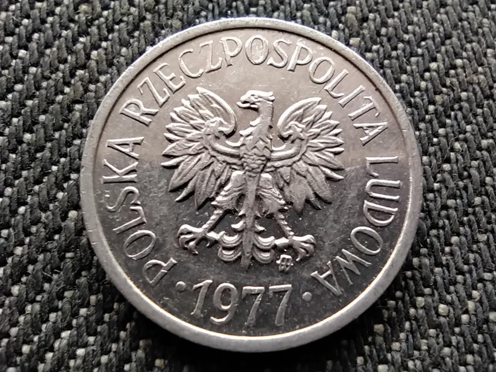 Lengyelország 10 groszy 1977 MW