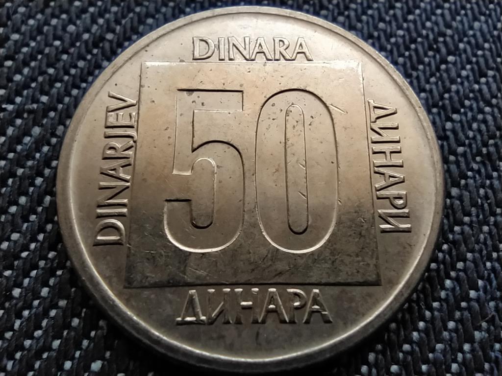 Jugoszlávia 50 Dínár 1988
