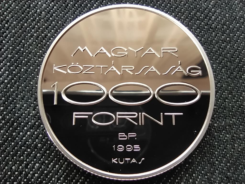 XXVI. Nyári olimpia - Atlanta (vívás) ezüst 1000 Forint 1995 BP PP