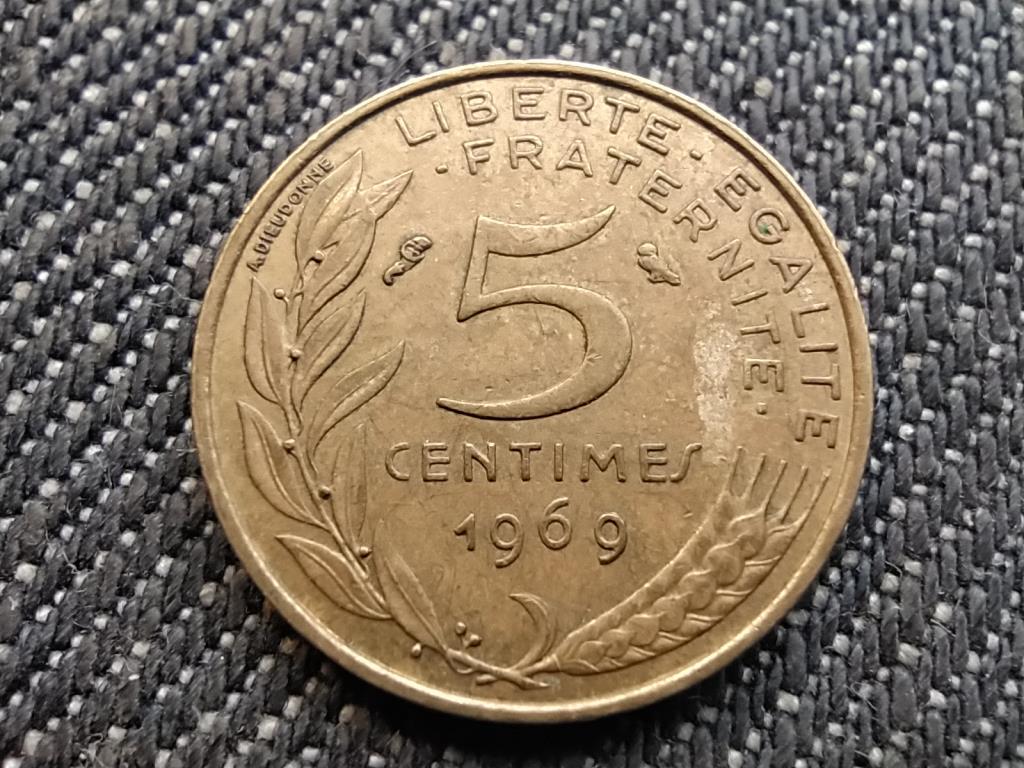 Franciaország 5 Centimes 1969