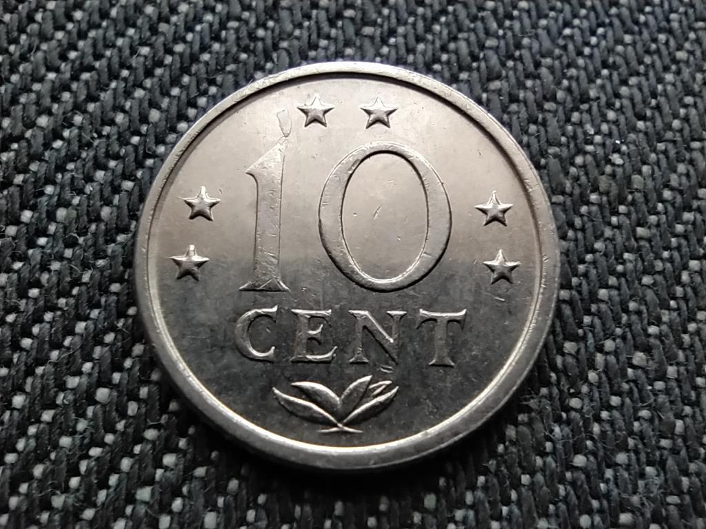 Holland Antillák Júlia (1948-1980) 10 cent 1980