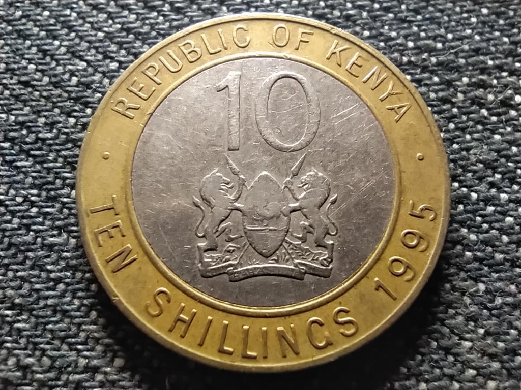 Kenya 10 shilling 1995