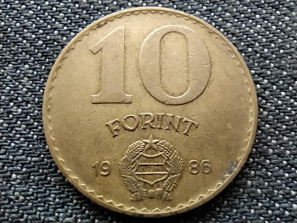 Népköztársaság (1949-1989) 10 Forint 1986 BP