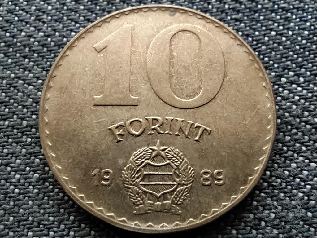 Népköztársaság (1949-1989) 10 Forint 1989 BP