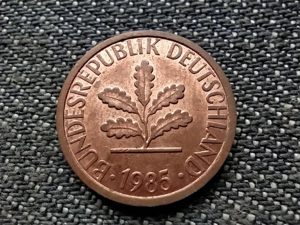 Németország NSZK (1949-1990) 1 Pfennig 1985 G