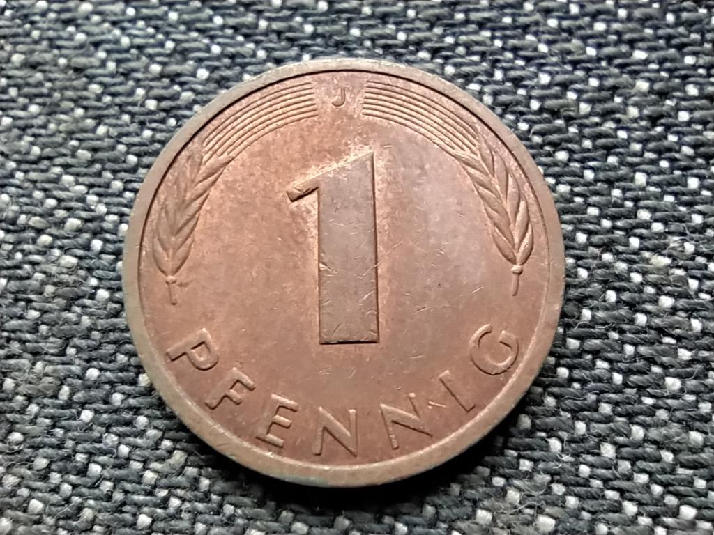 Németország NSZK (1949-1990) 1 Pfennig 1985 J
