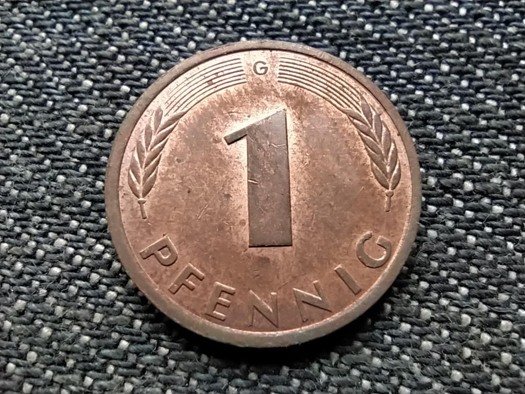 Németország 1 Pfennig 1991 G