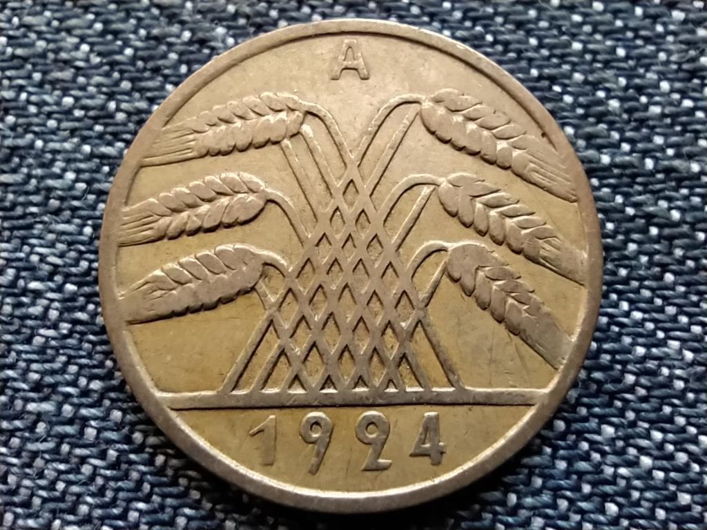 Németország Weimari Köztársaság (1919-1933) 10 Reichspfennig 1924 A