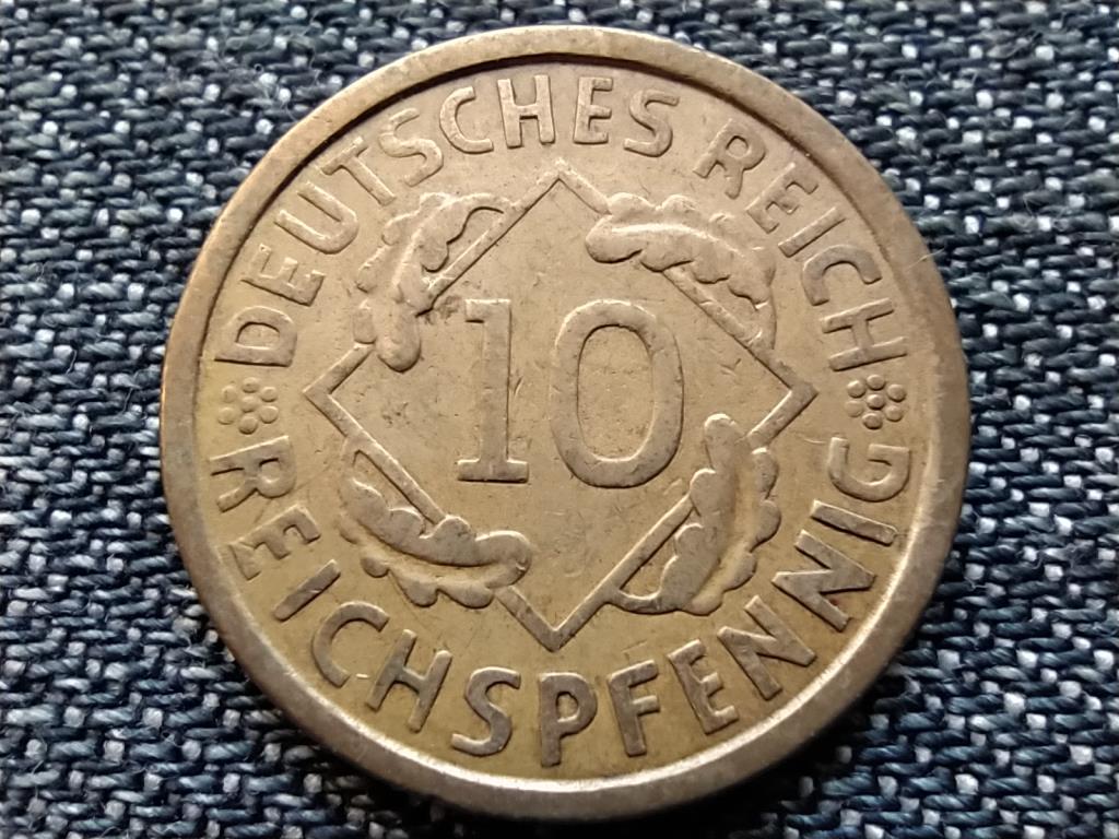 Németország Weimari Köztársaság (1919-1933) 10 Reichspfennig 1924 A