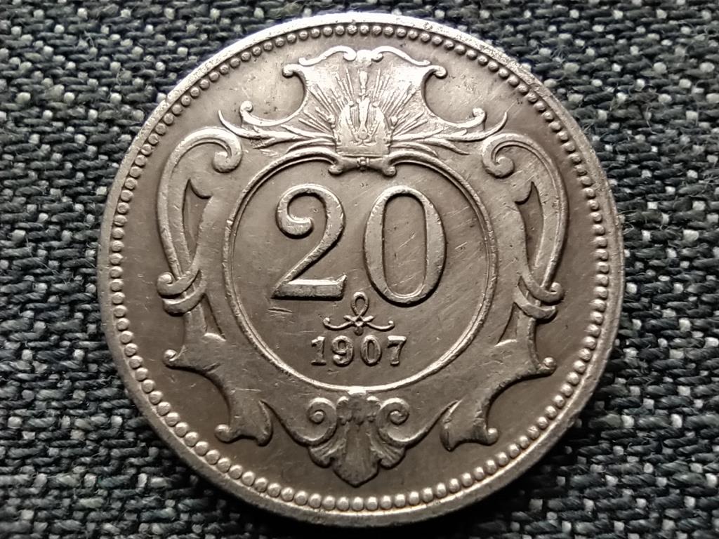 Ausztria 20 heller 1907