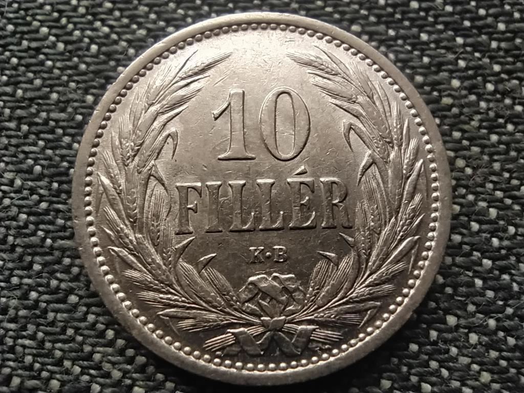 Osztrák-Magyar 10 fillér 1909 KB