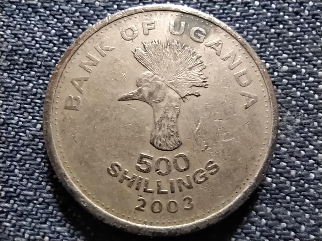 Uganda Köztársaság (1962- ) 500 shilling 2003