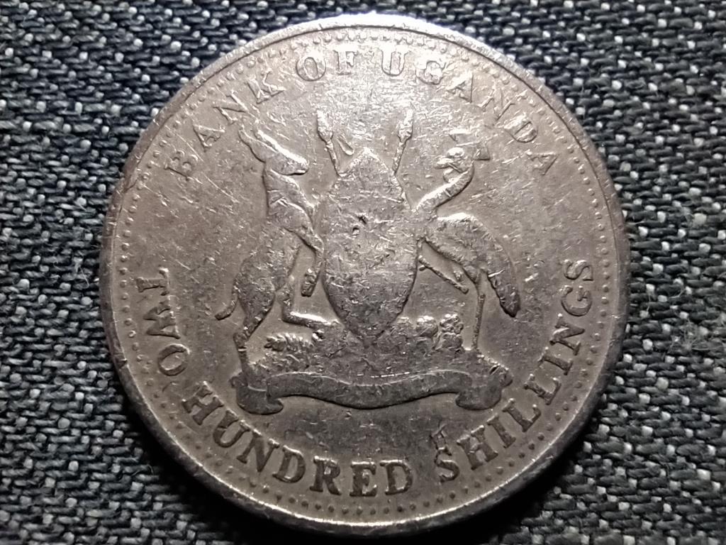 Uganda Köztársaság (1962- ) 200 shilling 1998