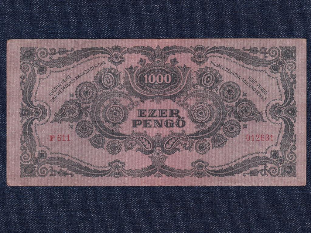 Háború utáni inflációs sorozat (1945-1946) 1000 Pengő bankjegy 1945