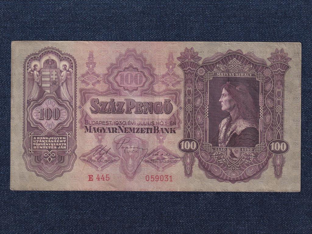 Második sorozat (1927-1932) 100 Pengő bankjegy 1930