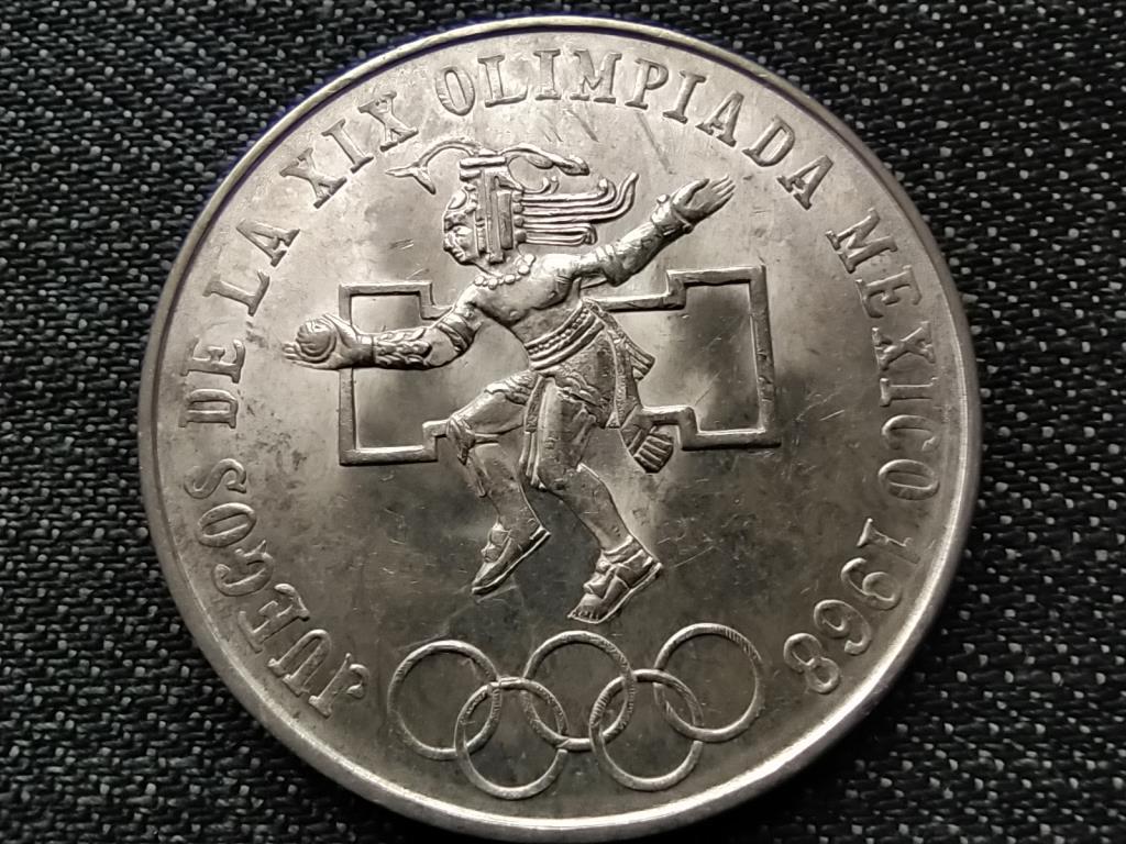 Mexikó 19. Nyári Olimpia .720 ezüst 25 Pezó 1968