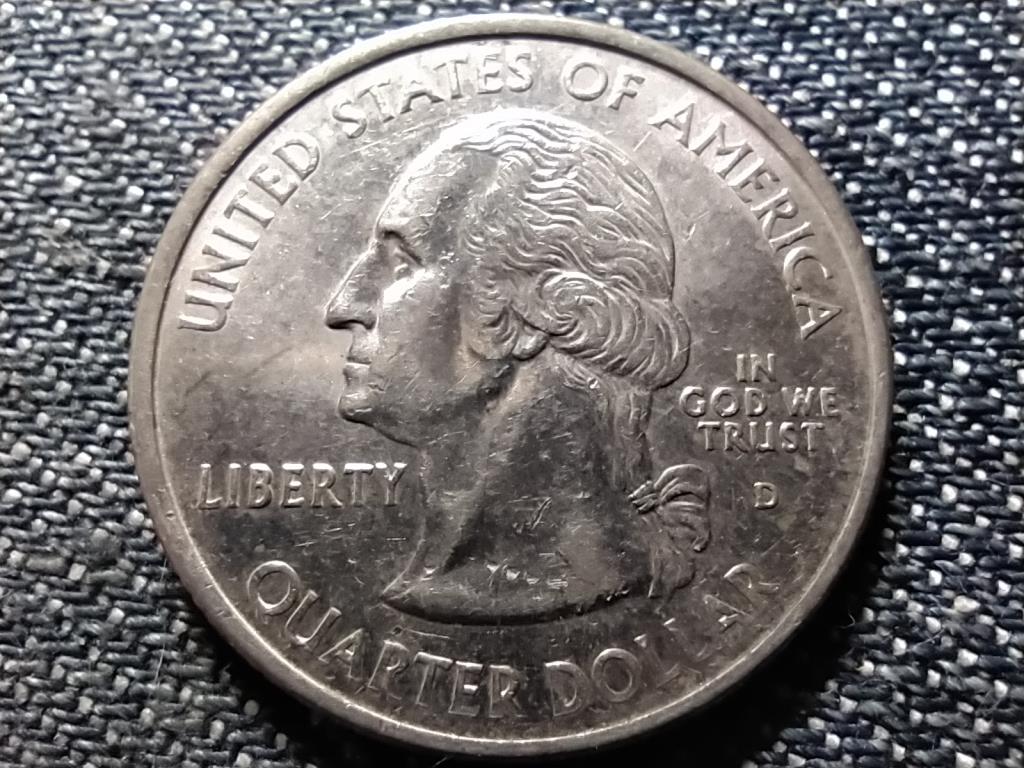 USA 50 State Quarters Dél-Karolina 1/4 Dollár 2000 D