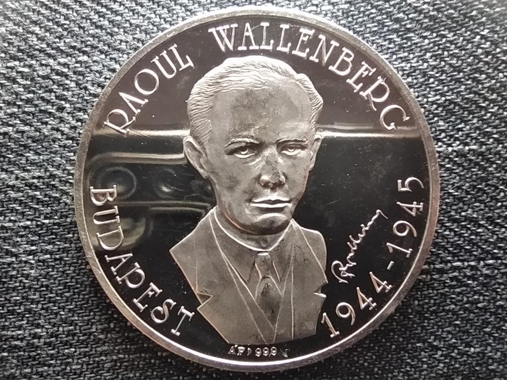 Raoul Wallenberg a magyar zsidók megmentője Budapest 1944-1945 15.71 g .999 színez