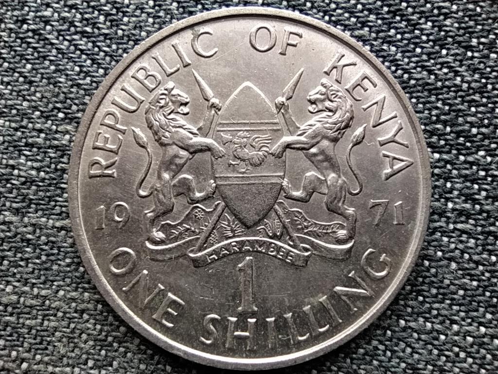 Kenya Mzee Jomo Kenyata 1 shilling 1971