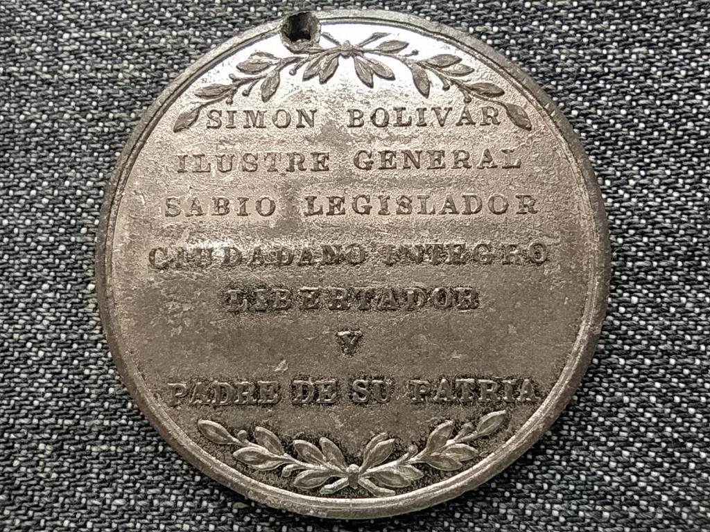 Simon Bolivar emlékérem