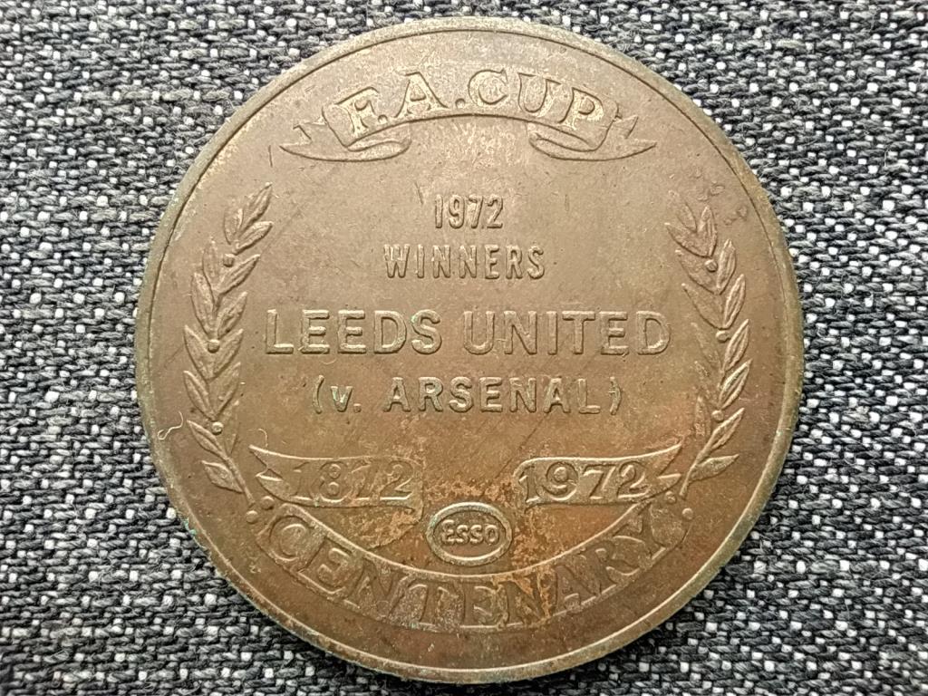 F.A. CUP Leeds United Esso érem 1972