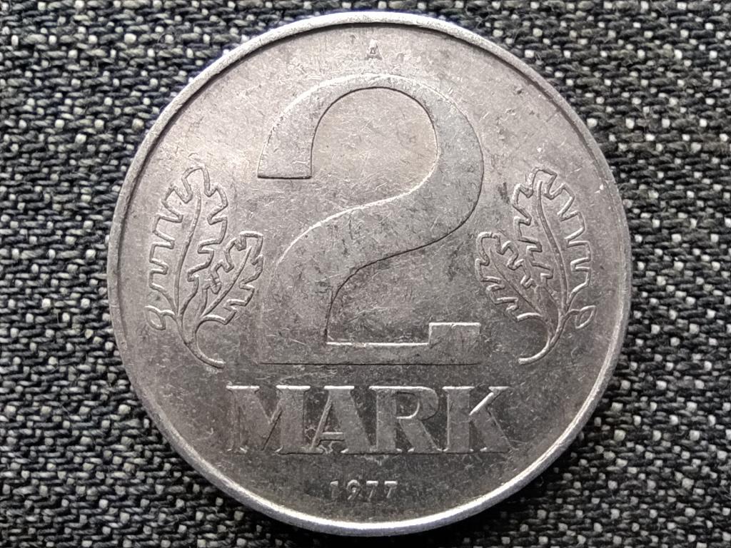 Németország NDK (1949-1990) 2 Márka 1977 A