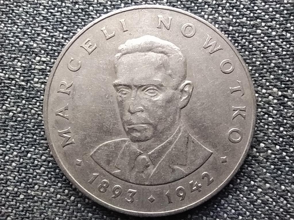 Lengyelország 20 Zloty Marceli Nowotko 1976