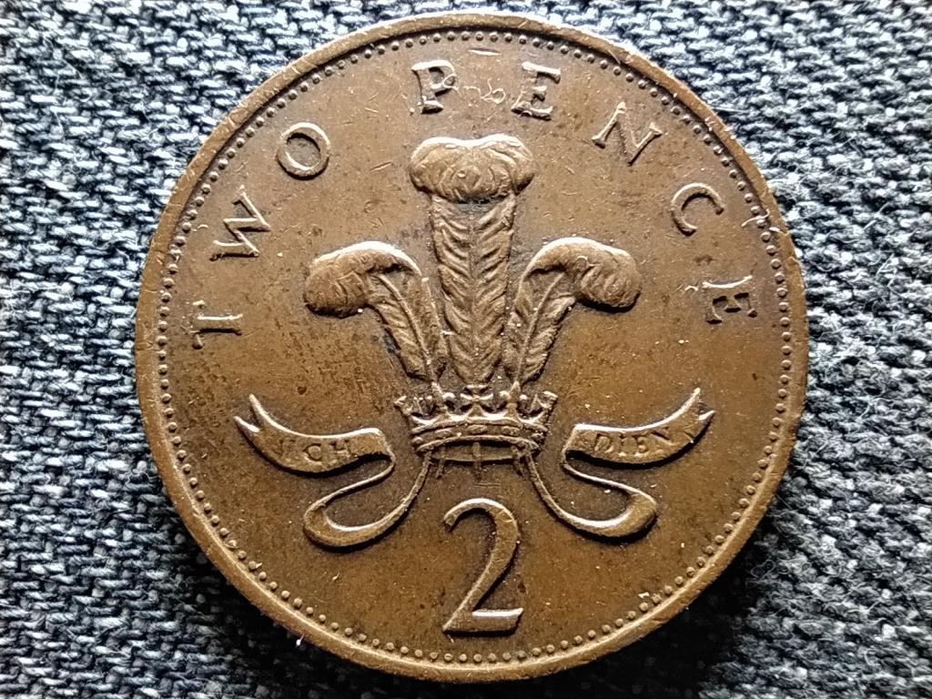 Anglia II. Erzsébet (1952-) 2 Penny 1985